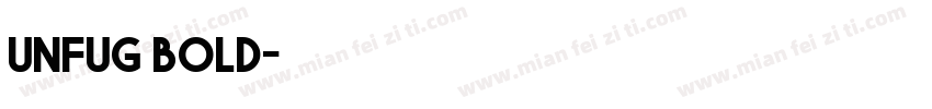 unfug bold字体转换